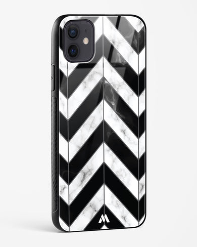 Warrior Stripe Marble Glass Case Phone Cover (Apple)