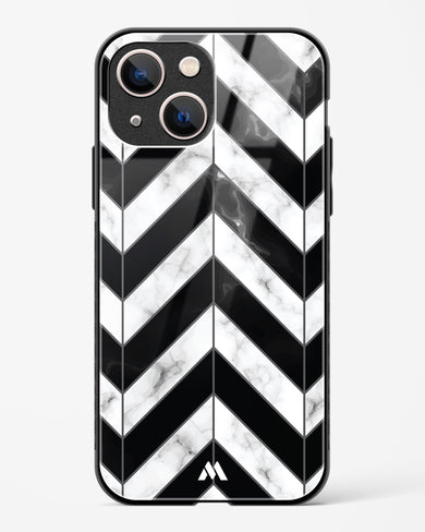 Warrior Stripe Marble Glass Case Phone Cover (Apple)