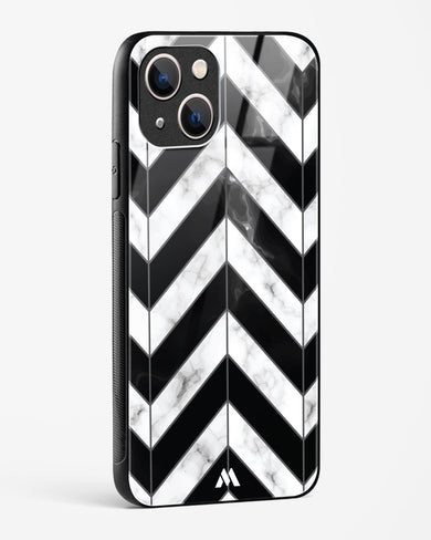 Warrior Stripe Marble Glass Case Phone Cover (Apple)