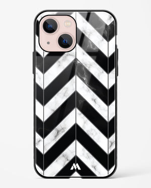 Warrior Stripe Marble Glass Case Phone Cover (Apple)