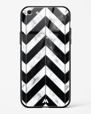 Warrior Stripe Marble Glass Case Phone Cover (Apple)