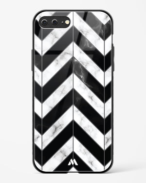Warrior Stripe Marble Glass Case Phone Cover (Apple)