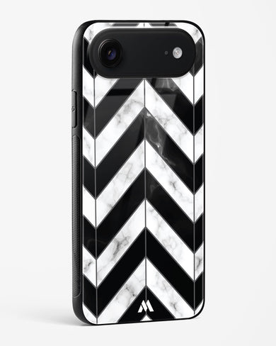 Warrior Stripe Marble Glass Case Phone Cover (Apple)