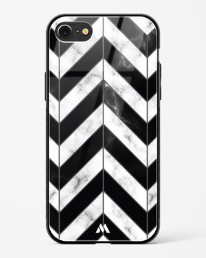 Warrior Stripe Marble Glass Case Phone Cover (Apple)