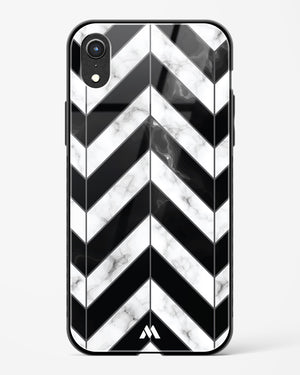 Warrior Stripe Marble Glass Case Phone Cover (Apple)