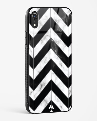 Warrior Stripe Marble Glass Case Phone Cover (Apple)