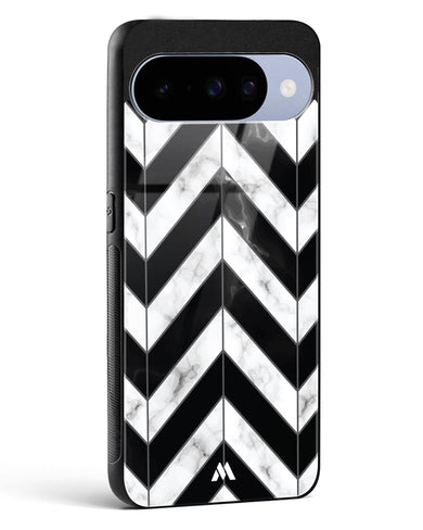 Warrior Stripe Marble Glass Case Phone Cover (Google)