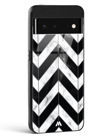 Warrior Stripe Marble Glass Case Phone Cover (Google)