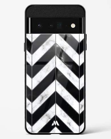 Warrior Stripe Marble Glass Case Phone Cover (Google)