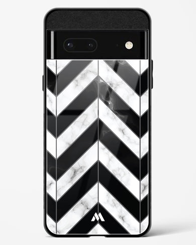 Warrior Stripe Marble Glass Case Phone Cover (Google)