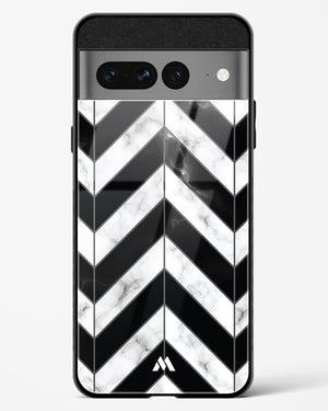 Warrior Stripe Marble Glass Case Phone Cover (Google)