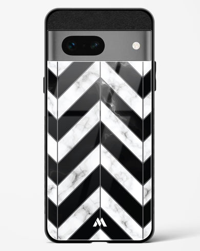 Warrior Stripe Marble Glass Case Phone Cover (Google)