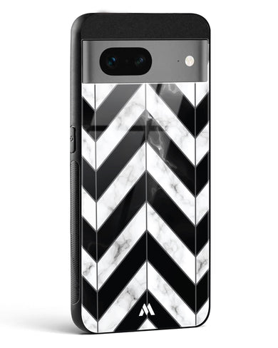 Warrior Stripe Marble Glass Case Phone Cover (Google)