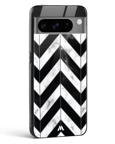 Warrior Stripe Marble Glass Case Phone Cover (Google)