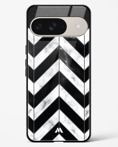 Warrior Stripe Marble Glass Case Phone Cover (Google)