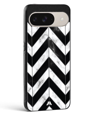 Warrior Stripe Marble Glass Case Phone Cover (Google)