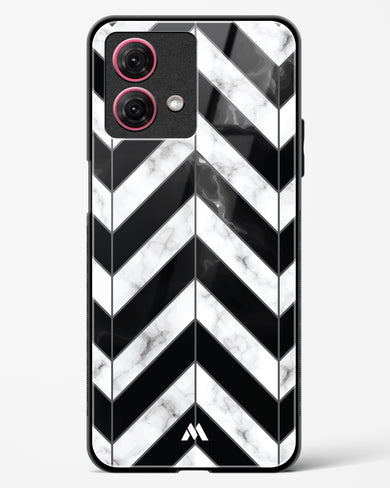 Warrior Stripe Marble Glass Case Phone Cover (Motorola)