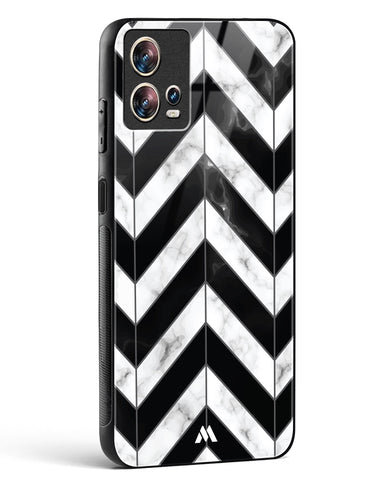 Warrior Stripe Marble Glass Case Phone Cover (Motorola)