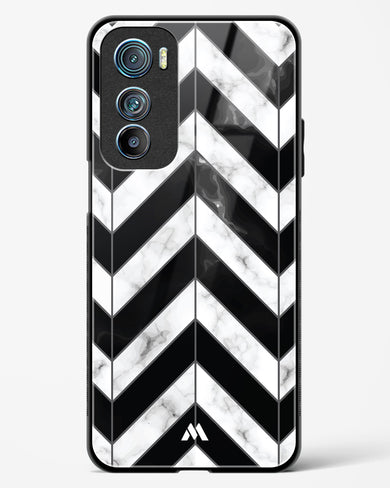 Warrior Stripe Marble Glass Case Phone Cover (Motorola)