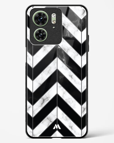 Warrior Stripe Marble Glass Case Phone Cover (Motorola)