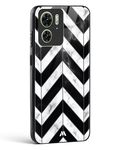 Warrior Stripe Marble Glass Case Phone Cover (Motorola)