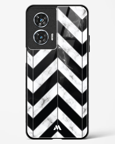Warrior Stripe Marble Glass Case Phone Cover (Motorola)