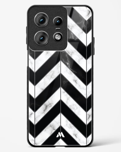 Warrior Stripe Marble Glass Case Phone Cover (Motorola)