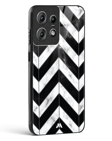 Warrior Stripe Marble Glass Case Phone Cover (Motorola)