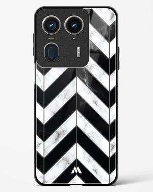 Warrior Stripe Marble Glass Case Phone Cover (Motorola)