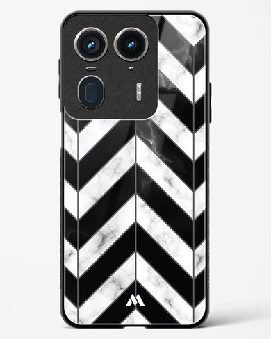 Warrior Stripe Marble Glass Case Phone Cover (Motorola)