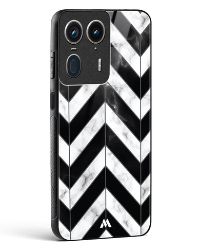 Warrior Stripe Marble Glass Case Phone Cover (Motorola)
