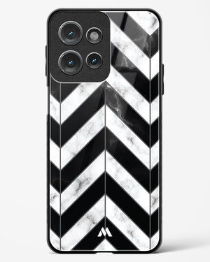 Warrior Stripe Marble Glass Case Phone Cover (Motorola)