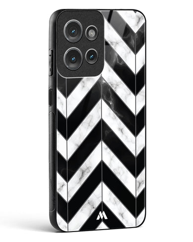 Warrior Stripe Marble Glass Case Phone Cover (Motorola)