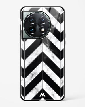 Warrior Stripe Marble Glass Case Phone Cover (OnePlus)