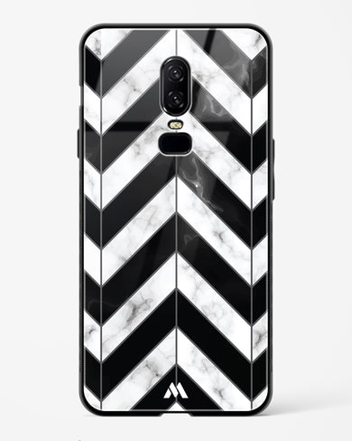 Warrior Stripe Marble Glass Case Phone Cover (OnePlus)