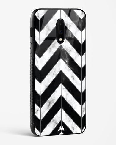 Warrior Stripe Marble Glass Case Phone Cover (OnePlus)