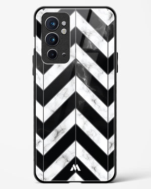 Warrior Stripe Marble Glass Case Phone Cover-(OnePlus)