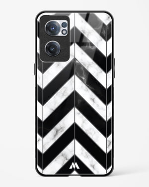 Warrior Stripe Marble Glass Case Phone Cover (OnePlus)