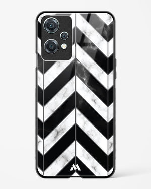 Warrior Stripe Marble Glass Case Phone Cover-(OnePlus)
