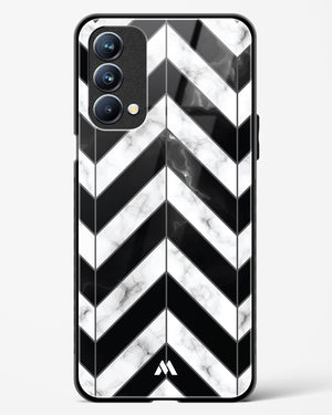 Warrior Stripe Marble Glass Case Phone Cover (Oppo)