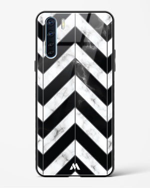 Warrior Stripe Marble Glass Case Phone Cover (Oppo)