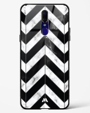 Warrior Stripe Marble Glass Case Phone Cover (Oppo)