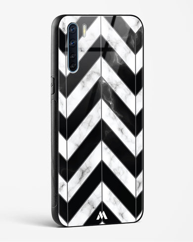 Warrior Stripe Marble Glass Case Phone Cover (Oppo)