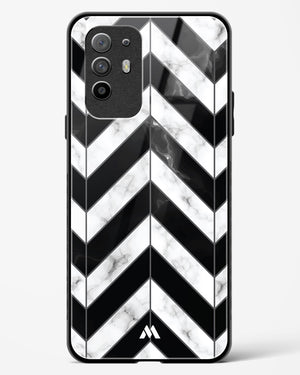 Warrior Stripe Marble Glass Case Phone Cover (Oppo)