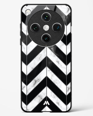 Warrior Stripe Marble Glass Case Phone Cover (Oppo)