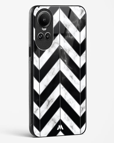 Warrior Stripe Marble Glass Case Phone Cover (Oppo)