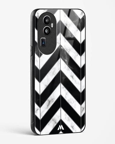 Warrior Stripe Marble Glass Case Phone Cover (Oppo)