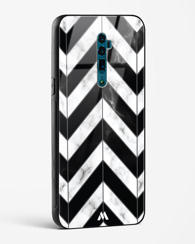 Warrior Stripe Marble Glass Case Phone Cover (Oppo)