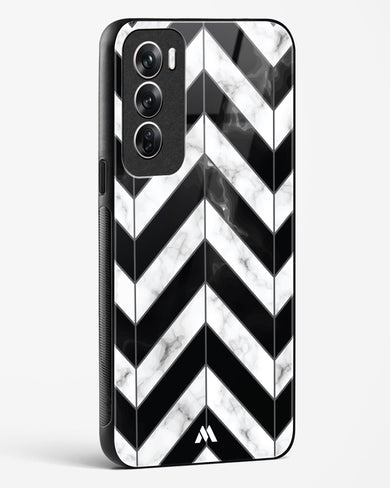 Warrior Stripe Marble Glass Case Phone Cover (Oppo)