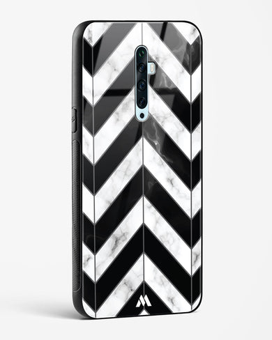 Warrior Stripe Marble Glass Case Phone Cover (Oppo)